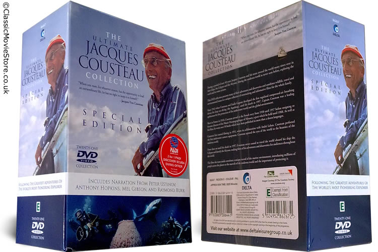 Jacques Cousteau DVD - Click Image to Close