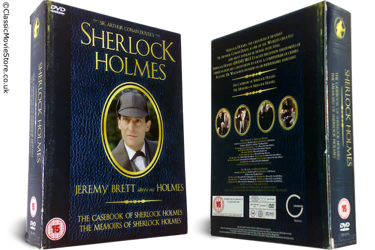 Sherlock Holmes The Case Book DVD - Click Image to Close
