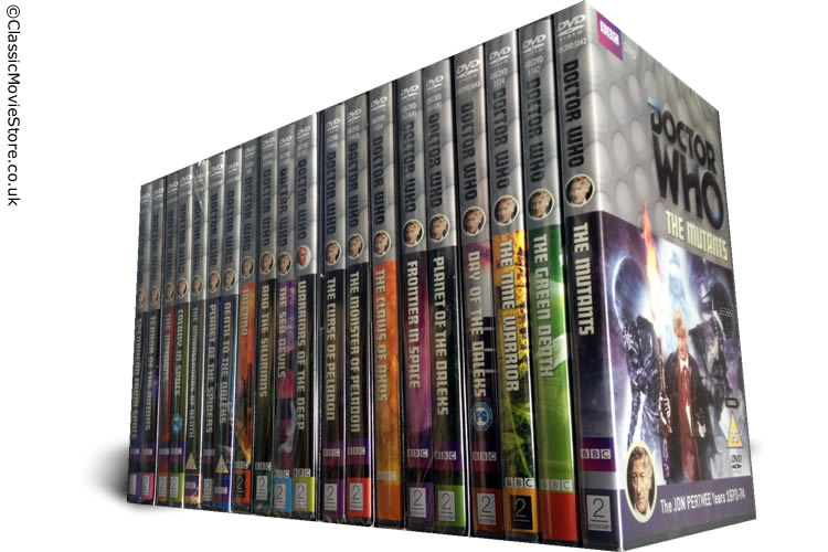 Jon Pertwee Doctor Who DVD Set - Click Image to Close