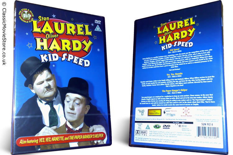 Laurel And Hardy Kid Speed DVD - Click Image to Close