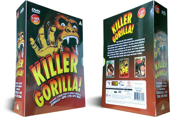 Killer Gorilla Triple DVD Boxset - Click Image to Close