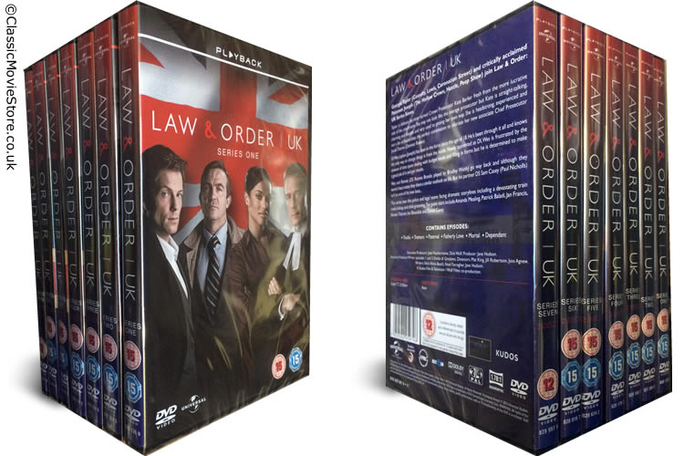 Law and Order UK TV series (DVD) - Click Image to Close