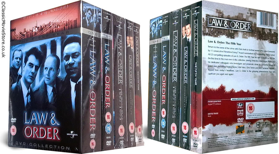 Law and Order DVD Set - Click Image to Close