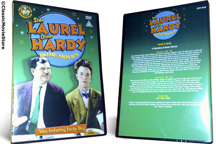 Laurel And Hardy Home Movies DVD - Click Image to Close