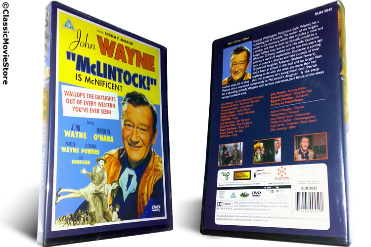 John Wayne McLintock DVD - Click Image to Close