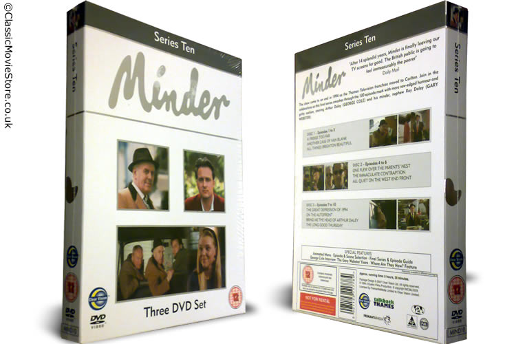 Minder Series 10 DVD - Click Image to Close