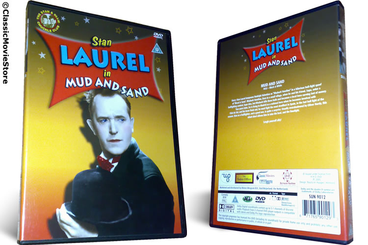 Stan Laurel Mud And Sand DVD - Click Image to Close