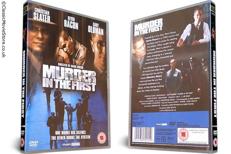 Murder in the First DVD - Click Image to Close