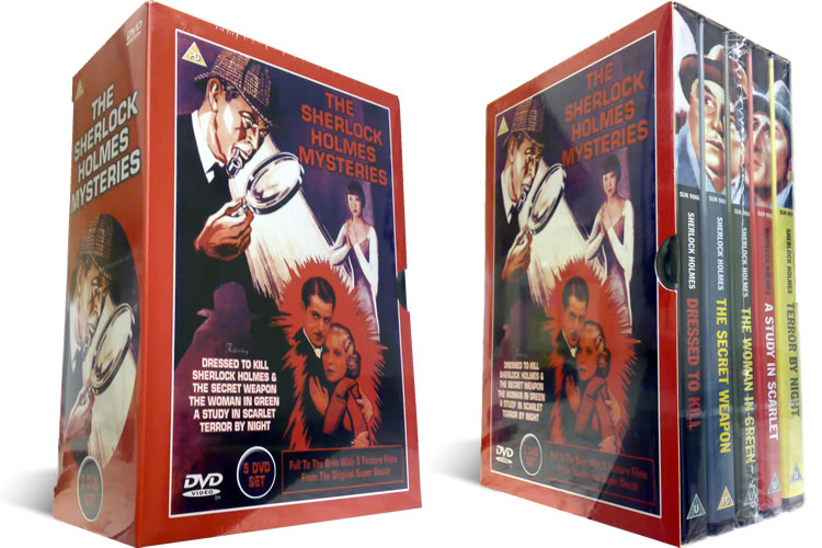 Sherlock Holmes Mysteries DVD Set - Click Image to Close