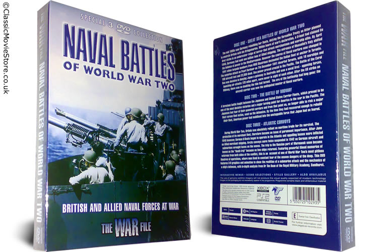 Naval Battles of World War Two DVD Boxset - Click Image to Close
