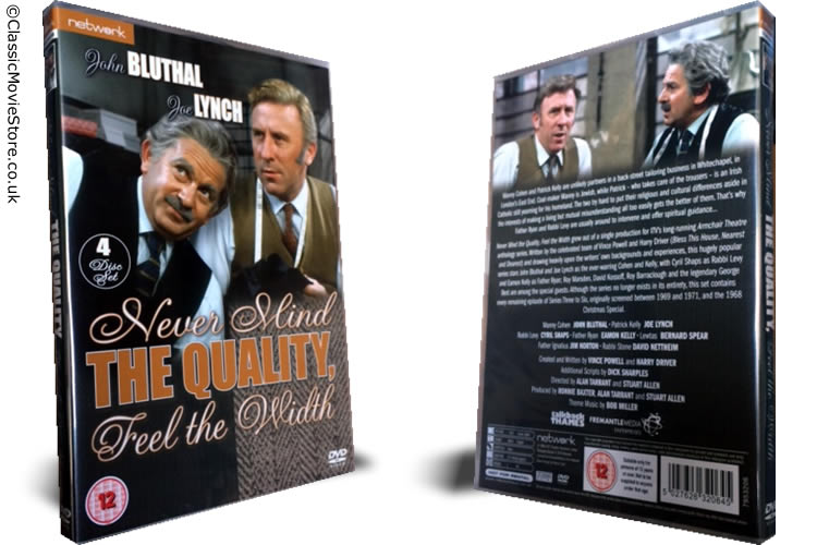 Never Mind The Quality Feel The Width DVD - Click Image to Close