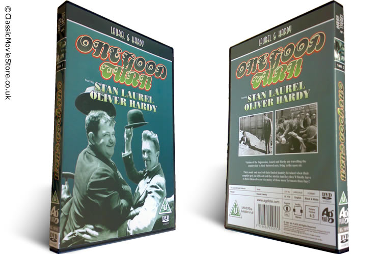Laurel and Hardy One Good Turn DVD - Click Image to Close