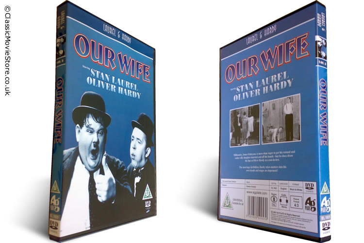 Laurel and Hardy Our Wife DVD - Click Image to Close