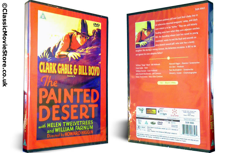 The Painted Desert DVD - Clarke Gable Bill Boyd - Click Image to Close