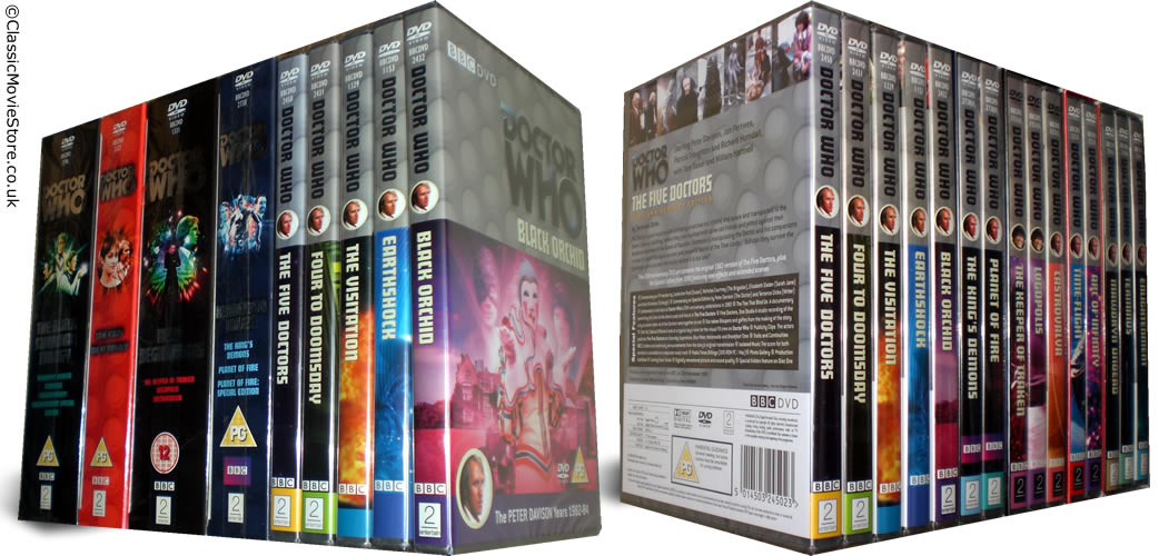 Peter Davison Doctor Who DVD Set - Click Image to Close