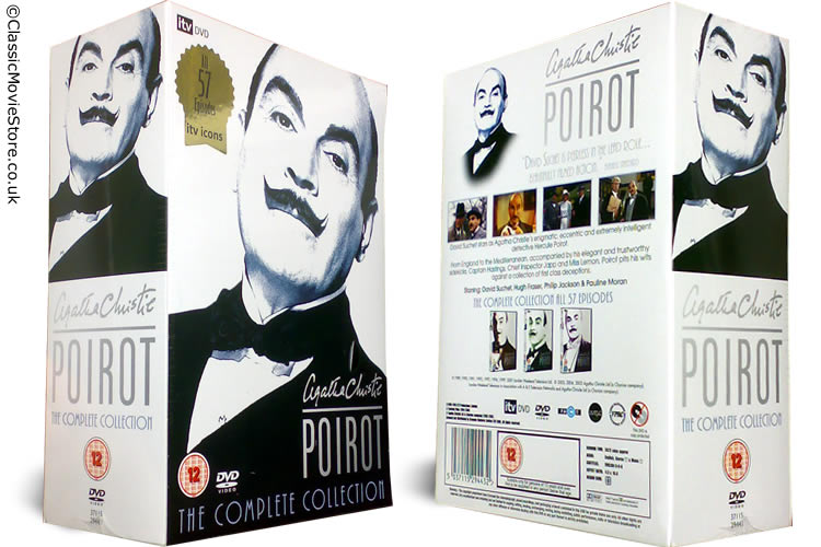 Poirot DVD Boxset Complete 24 Disc Set - Click Image to Close