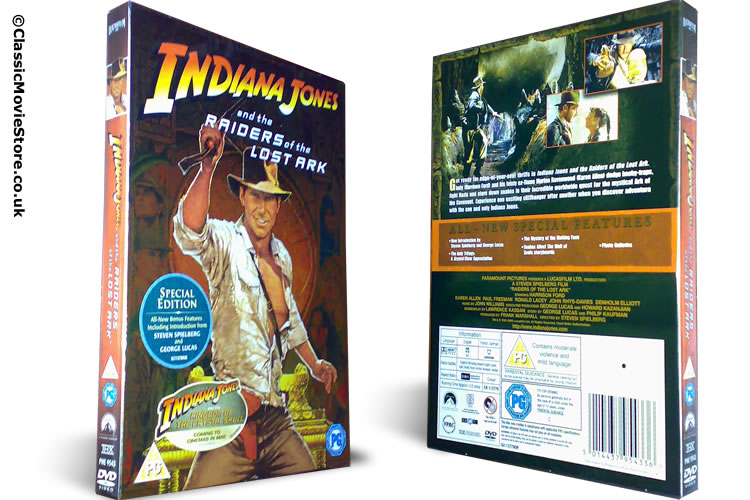 Indiana Jones and the Raiders of the Lost Ark DVD - Click Image to Close