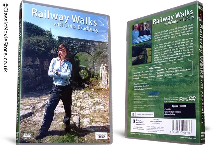 Railway Walks with Julia Bradbury DVD - Click Image to Close