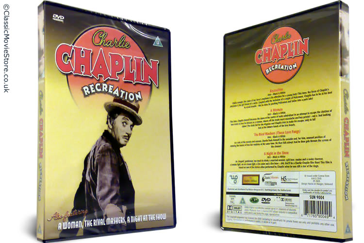 Charlie Chaplin Recreation DVD - Click Image to Close