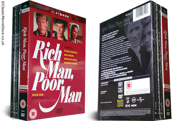 Rich Man Poor Man DVD Set - Click Image to Close