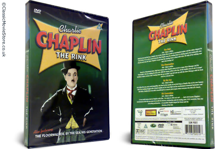 Charlie Chaplin The Rink DVD - Click Image to Close