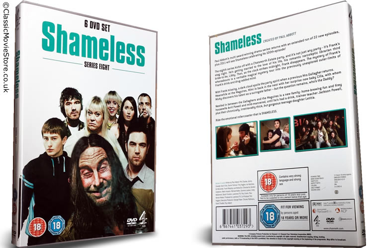 Shameless Series Eight DVD - Click Image to Close