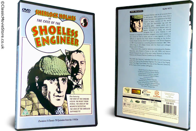 Sherlock Holmes The Case of the Shoeless Engineer - Click Image to Close
