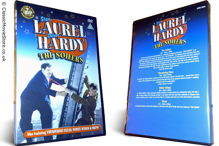 Laurel And Hardy The Soilers DVD - Click Image to Close