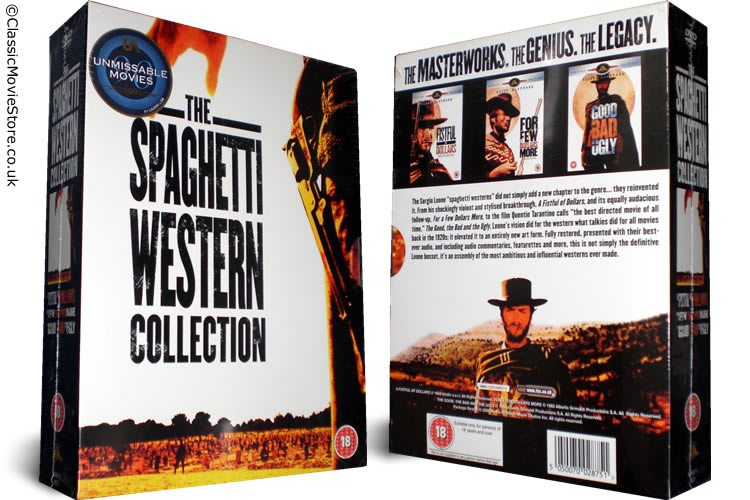 Spaghetti Westerns DVD Set - Click Image to Close