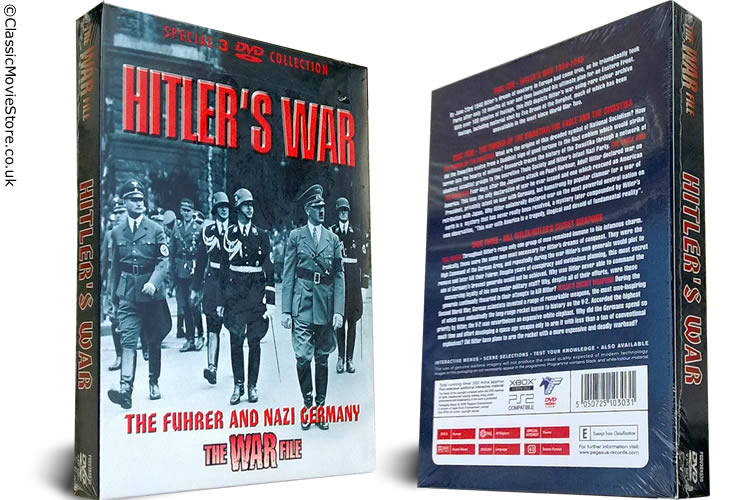 Hitlers War Triple DVD Boxset - Click Image to Close