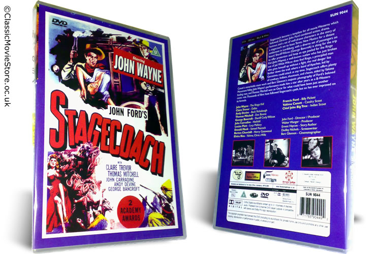 Stagecoach John Wayne DVD - Click Image to Close