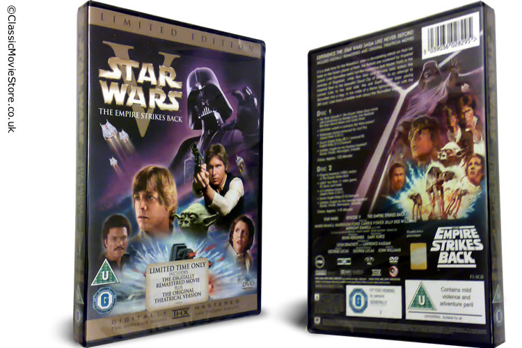 Star Wars Episode V The Empire Strikes Back DVD - Click Image to Close