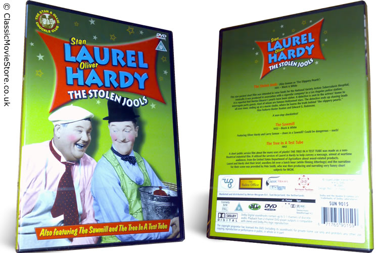 Laurel and Hardy The Stolen Jools DVD - Click Image to Close