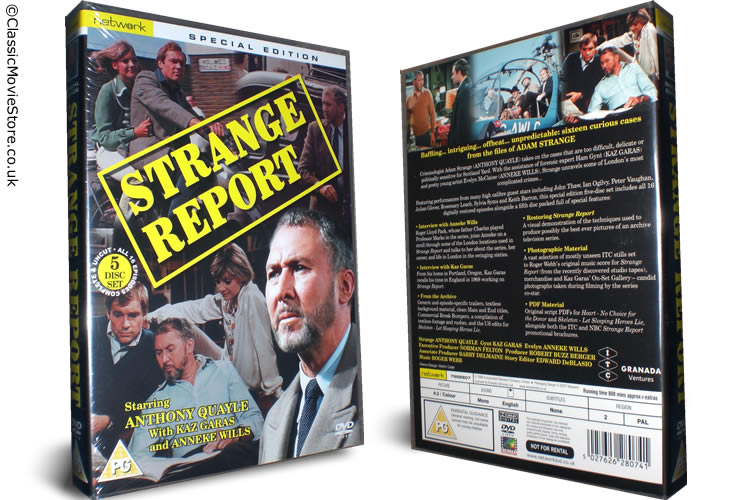 Strange Report DVD - Click Image to Close