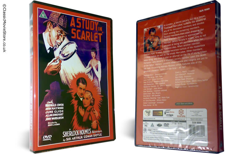 Sherlock Holmes A Study in Scarlet DVD - Click Image to Close