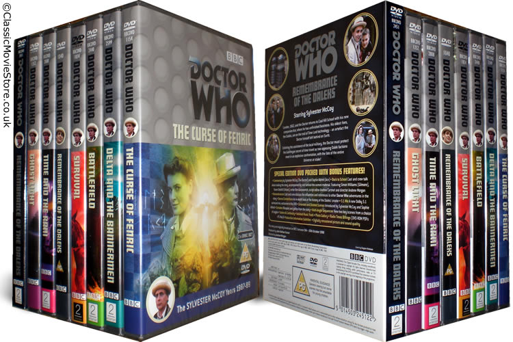 Sylvester McCoy Doctor Who DVD Set - Click Image to Close