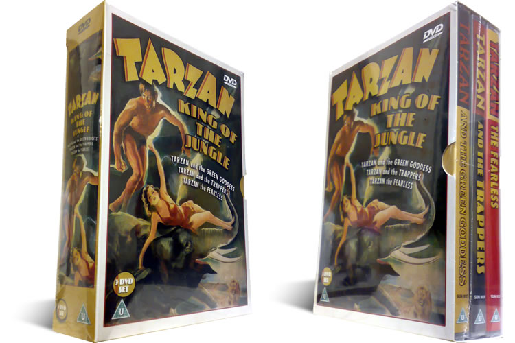 Tarzan King of the Jungle DVD Box Set - Click Image to Close
