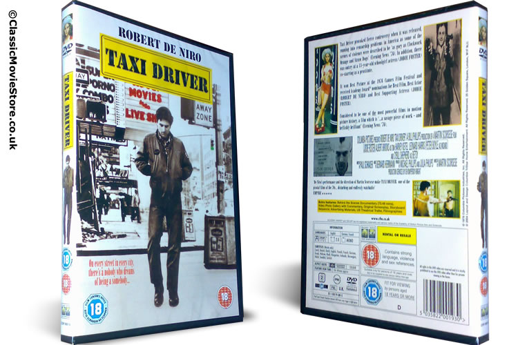 Taxi Driver DVD - Click Image to Close