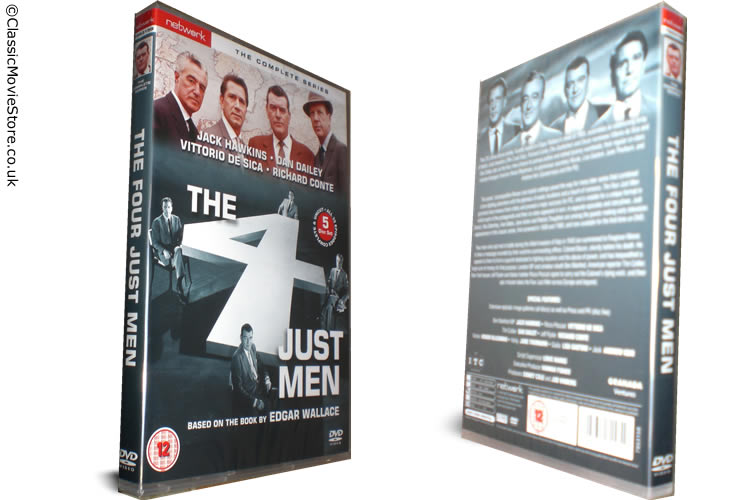 The 4 Just Men DVD - Click Image to Close