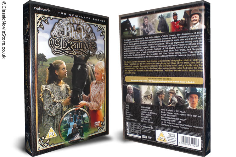 The Adventures Of Black Beauty DVD - Click Image to Close