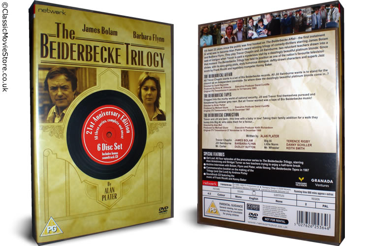 The Beiderbecke Trilogy DVD - Click Image to Close