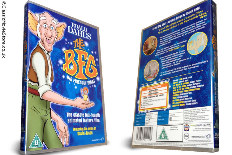 The BFG Big Friendly Giant DVD - Click Image to Close
