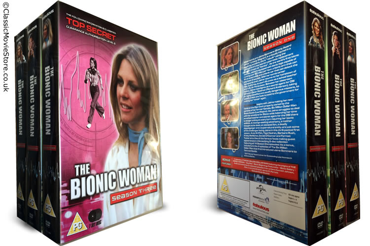 The Bionic Woman DVD Set - Click Image to Close