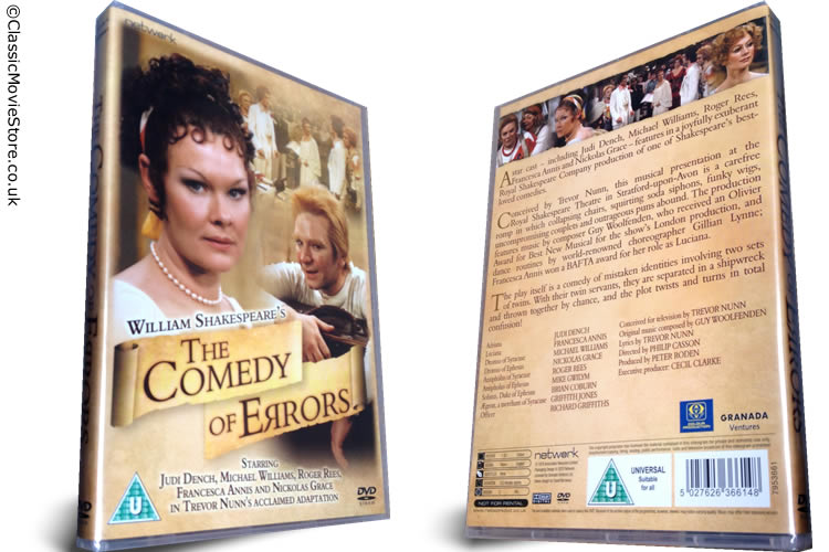 The Comedy Of Errors DVD - Click Image to Close