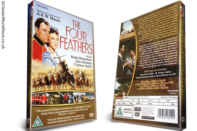 The Four Feathers DVD - Click Image to Close