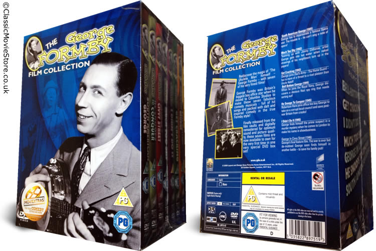The George Formby Film Collection DVD - Click Image to Close