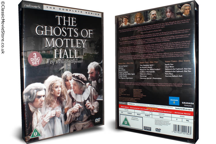 The Ghosts Of Motley Hall DVD - Click Image to Close