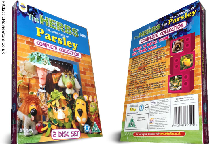 The Herbs And The Adventures Of Parsely DVD - Click Image to Close