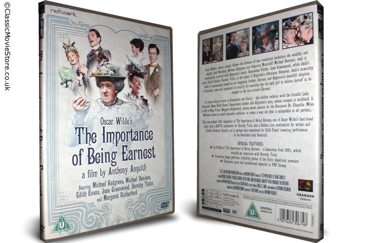 The Importance of Being Earnest DVD - Click Image to Close