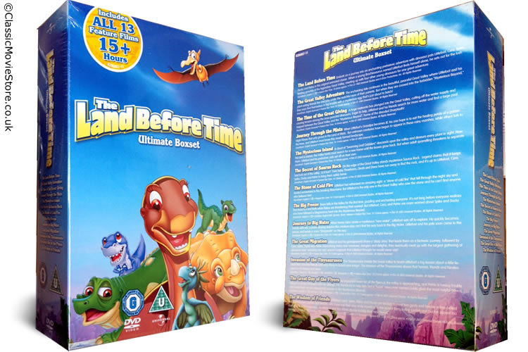 The Land Before Time DVD Set - Click Image to Close